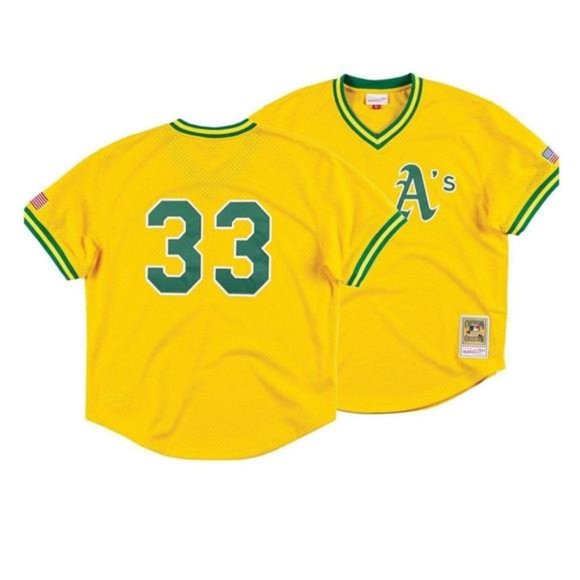 Mitchell & Ness Other - New Mens Mitchell & Ness Oakland A's Jose Canseco #33 Baseball Jersey